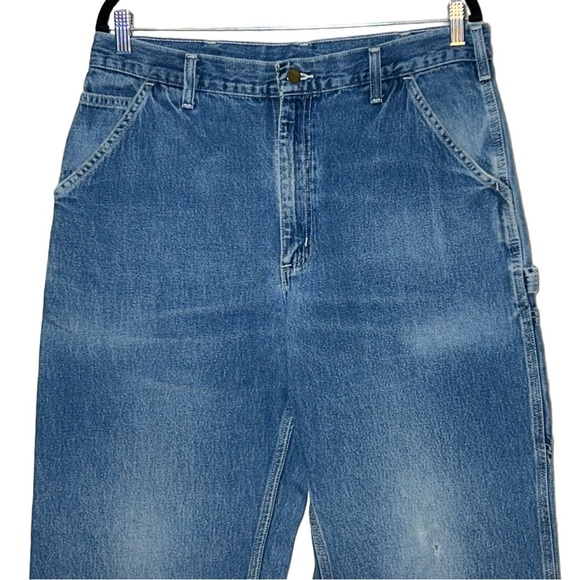 Carhartt B13 Men's Loose Fit Utility Workwear Jean in Darkstone, Size 36 X 34 - Picture 5 of 11